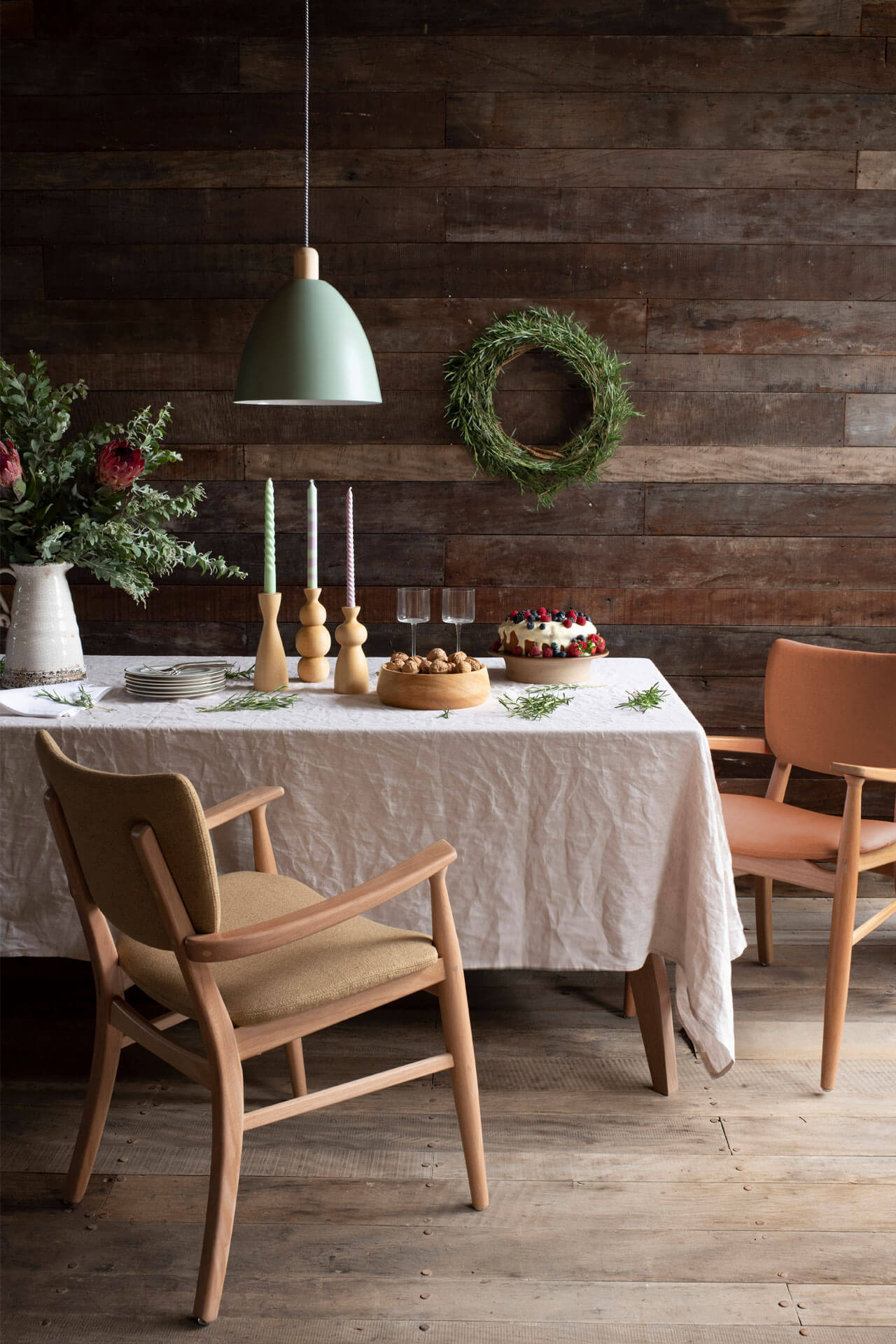 canoa estofada com braços